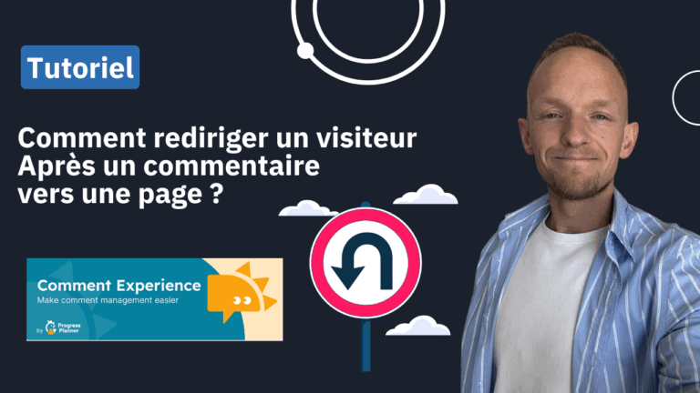 Comment rediriger un visiteur après un commentaire vers une page de capture ?